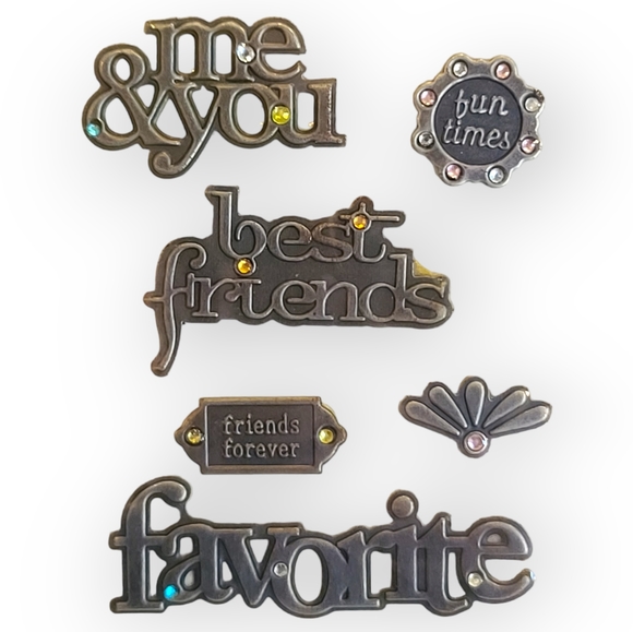 Making Memories Embossed Metal Pendants, Signs, and Charms | Crafting materials - Picture 10 of 13